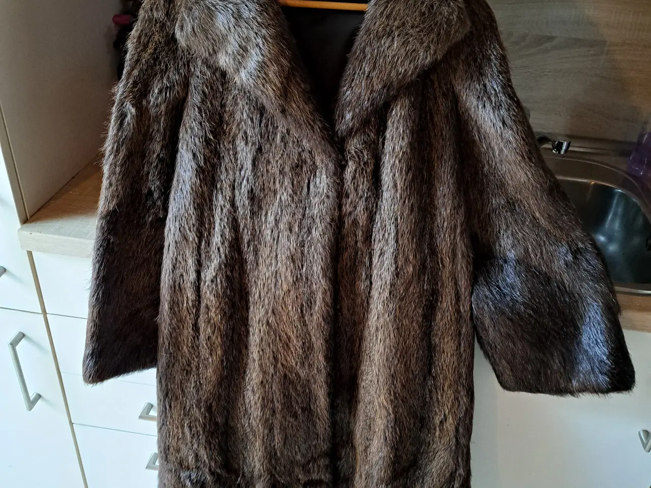 Billede 1 - Mink pels frakke