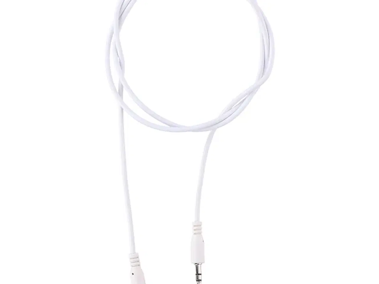 Billede 1 - Allride Connect 2,0 minijack 3,5mm lydkabel, 1,2m, hvid