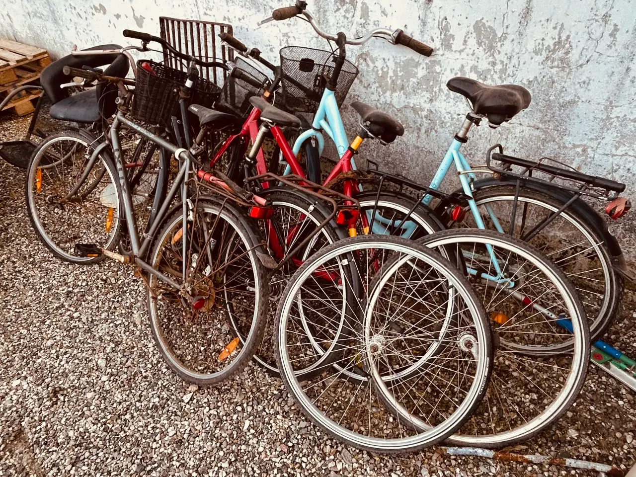 Billede 2 - Fire styk gamle cykler