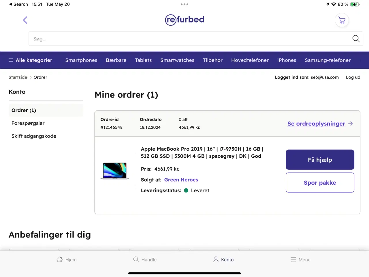 Billede 2 - apple MacBook Pro 16’