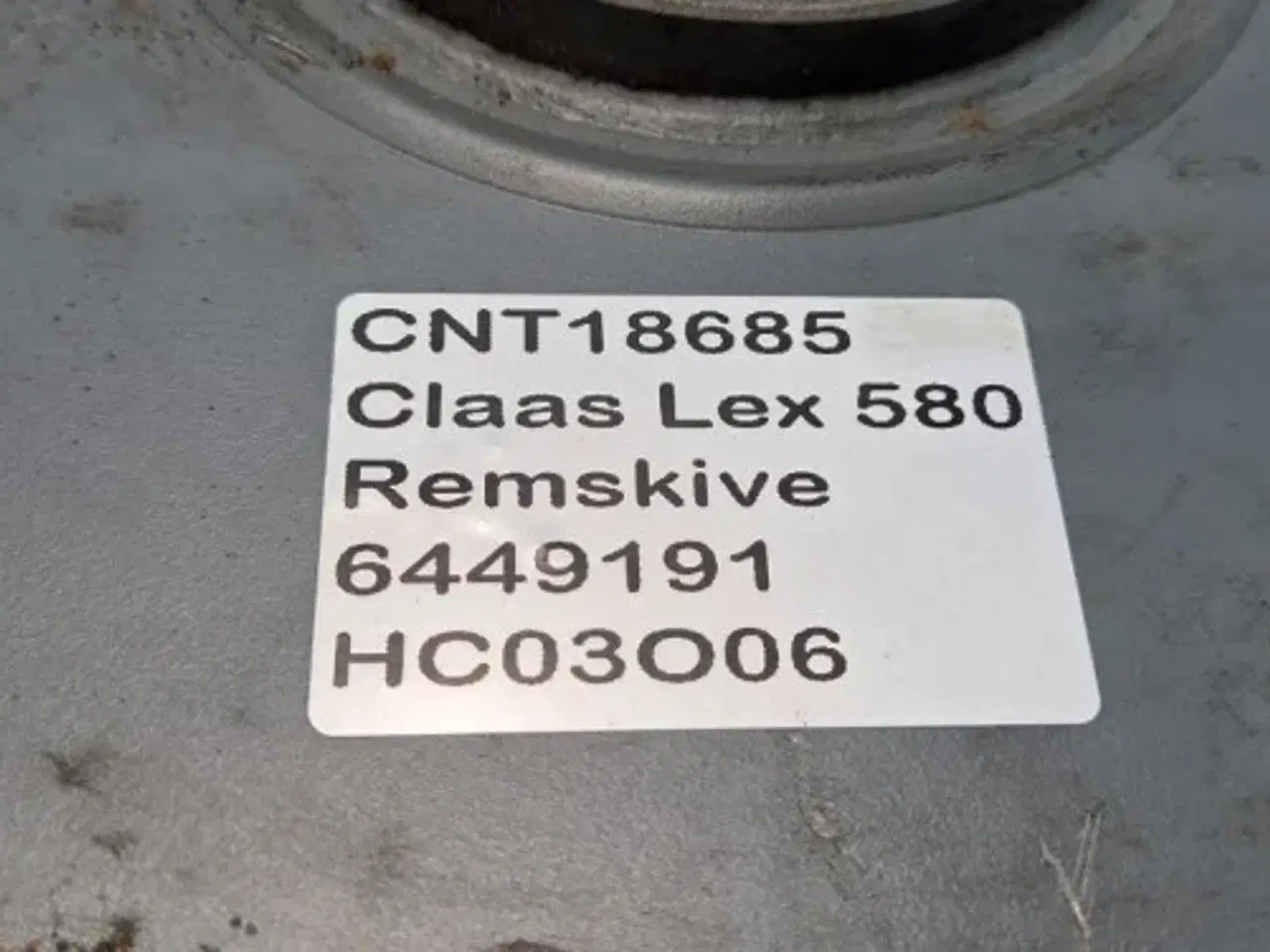 Billede 12 - Claas Lexion 580 Remskive 6449191