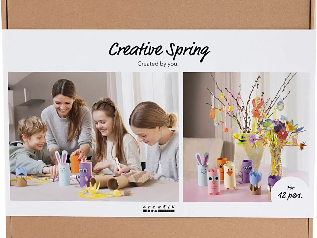 Billede 1 - Mega DIY Mix Kreativt Forår, forårsfarver, 1 pk.