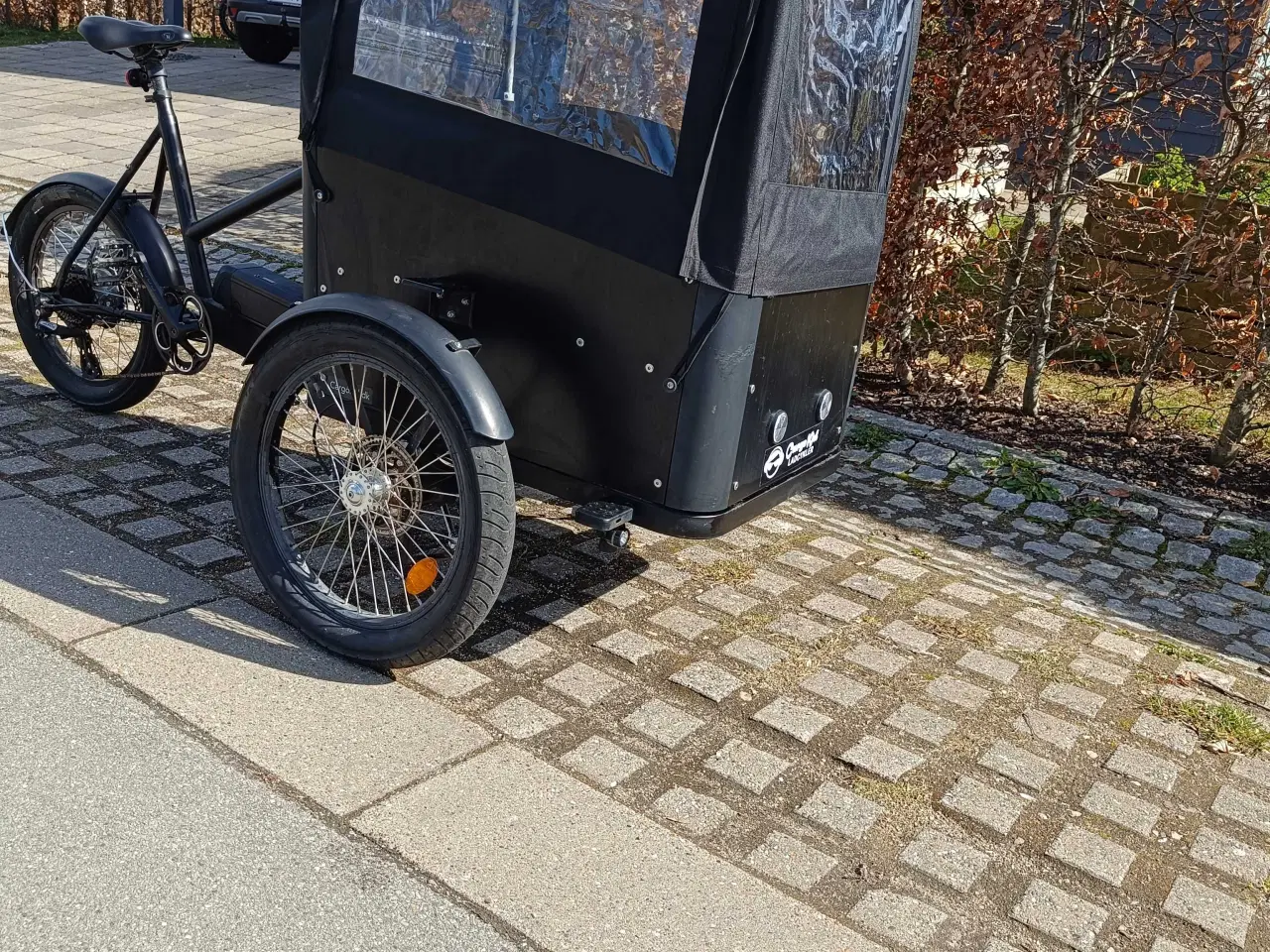 Billede 1 - Cargokid deluxe elektrisk ladcykel 