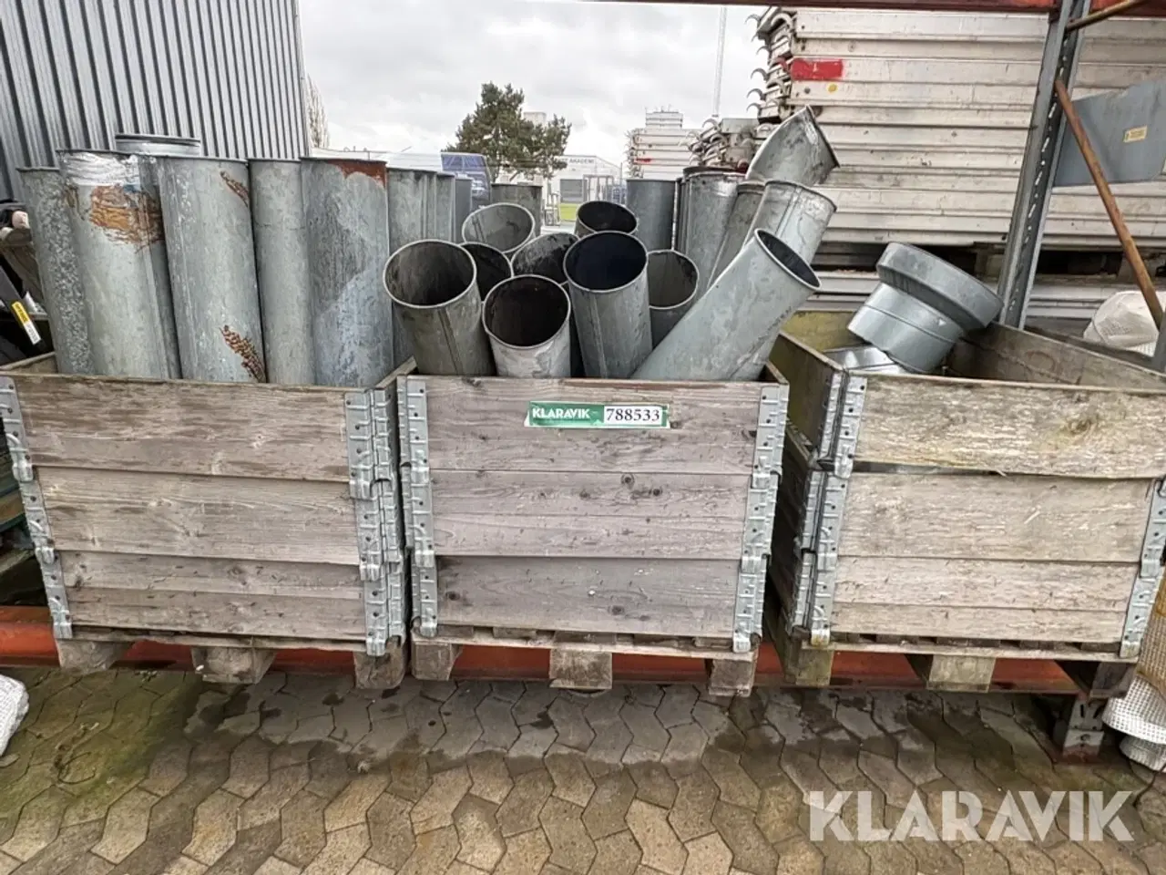 Billede 3 - Kornrør Kongskilde OK160 - 45 styk