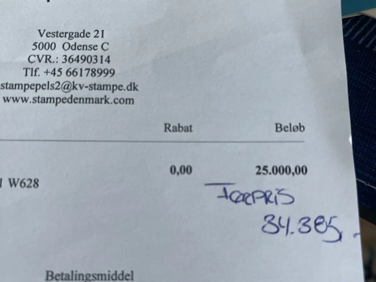 Billede 2 - Stampe mink pels halvlang 