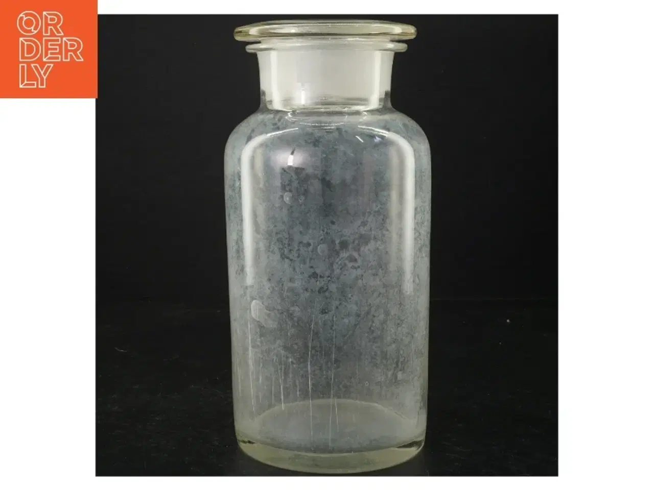 Billede 1 - Glasbeholder med låg (str. 24 cm)