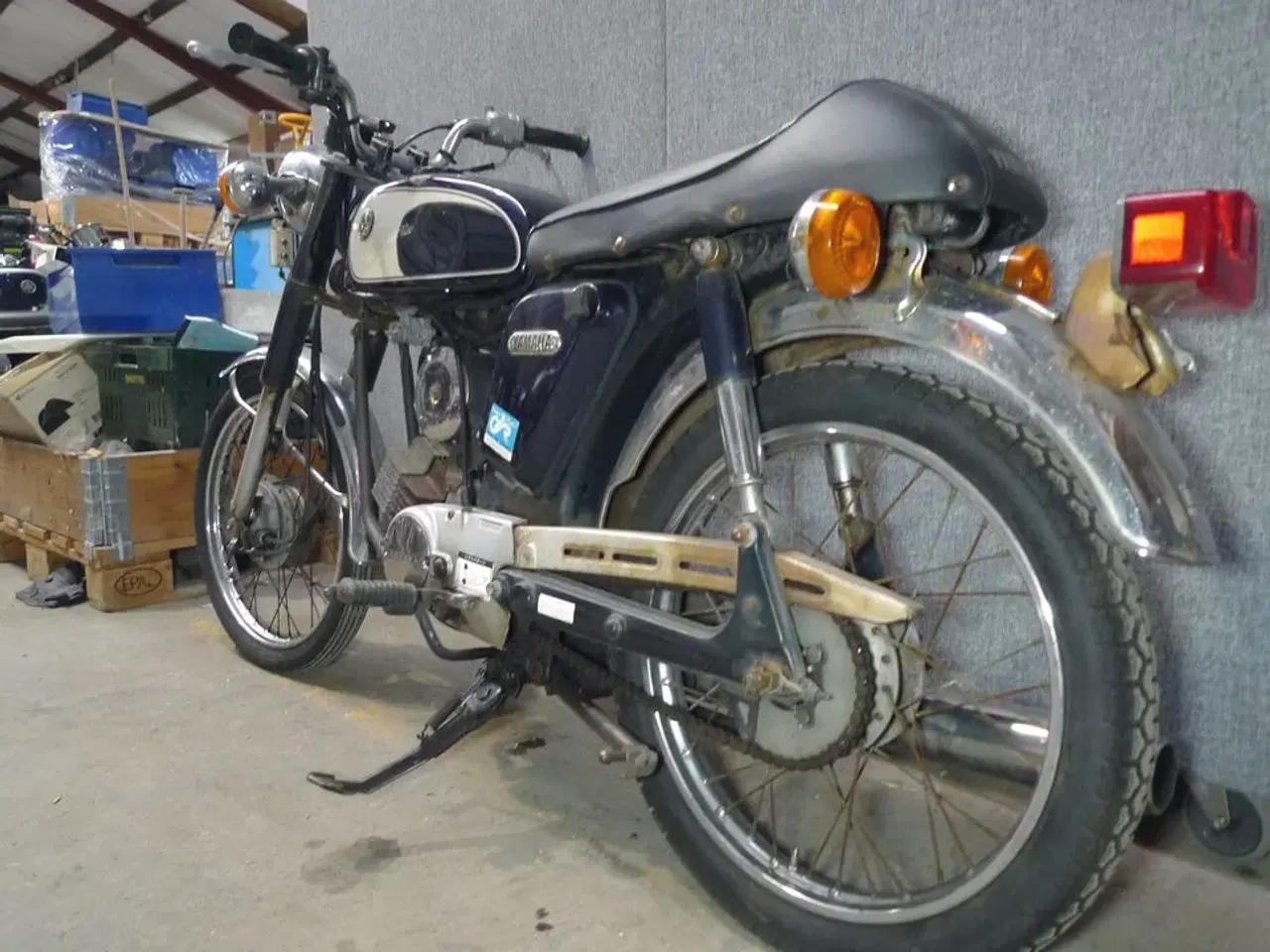 Billede 6 - Knallert, Yamaha YB1 8731 4-gear drejeventilmotor