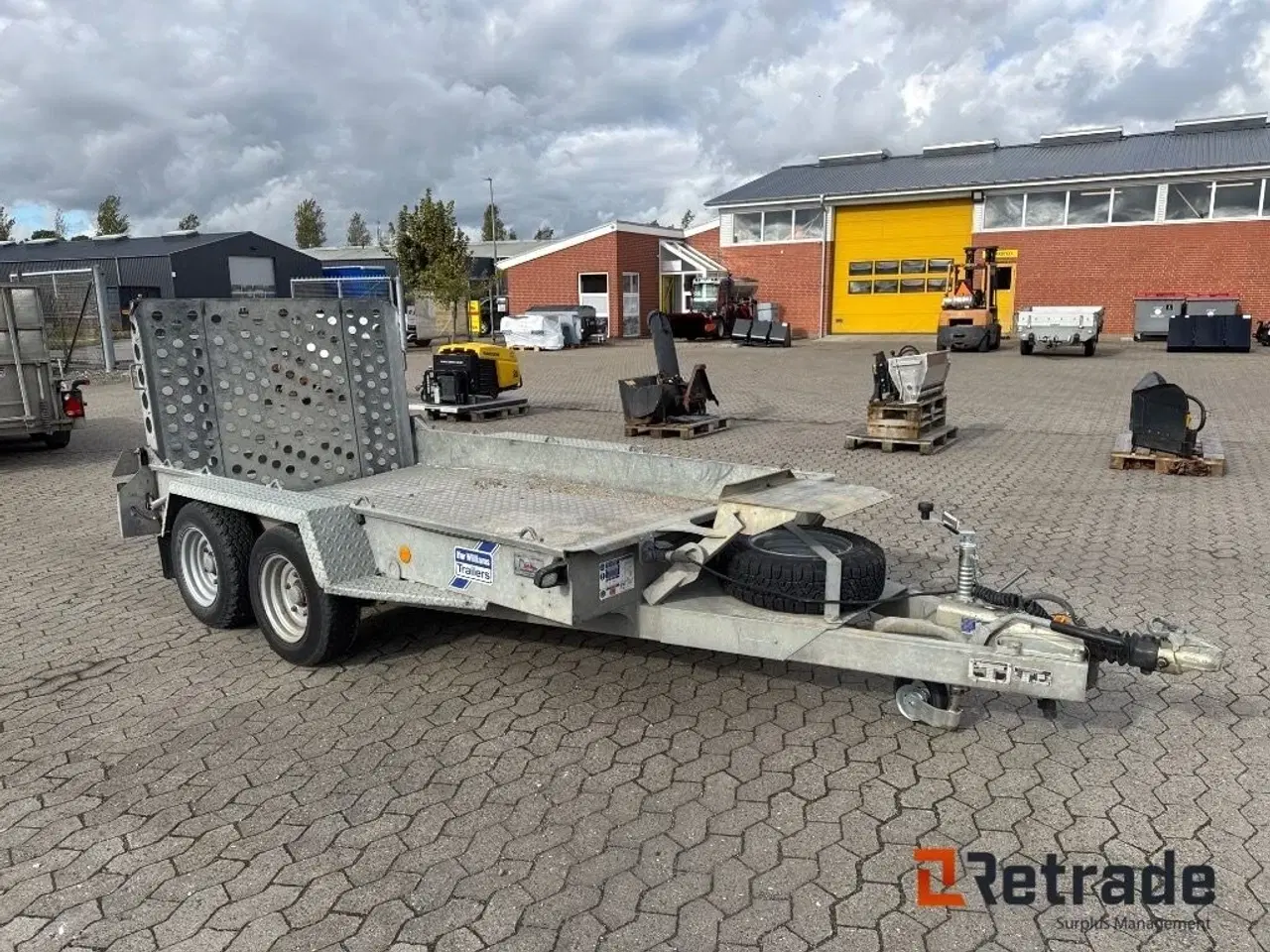 Billede 2 - Ifor Williams GH1054BT Biltrailer