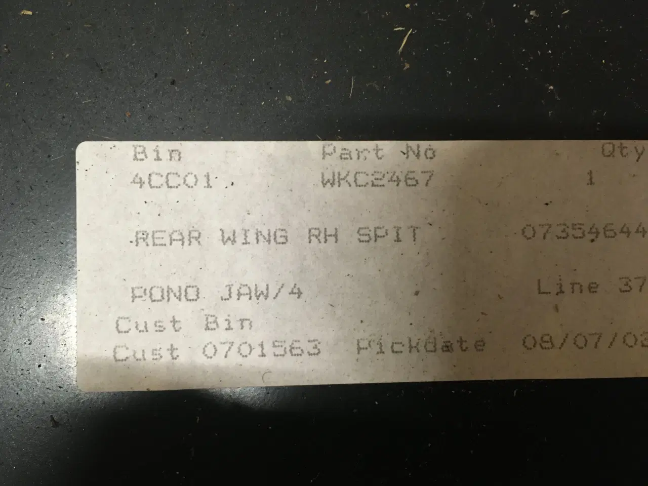 Billede 6 - Bagskærm Triumph