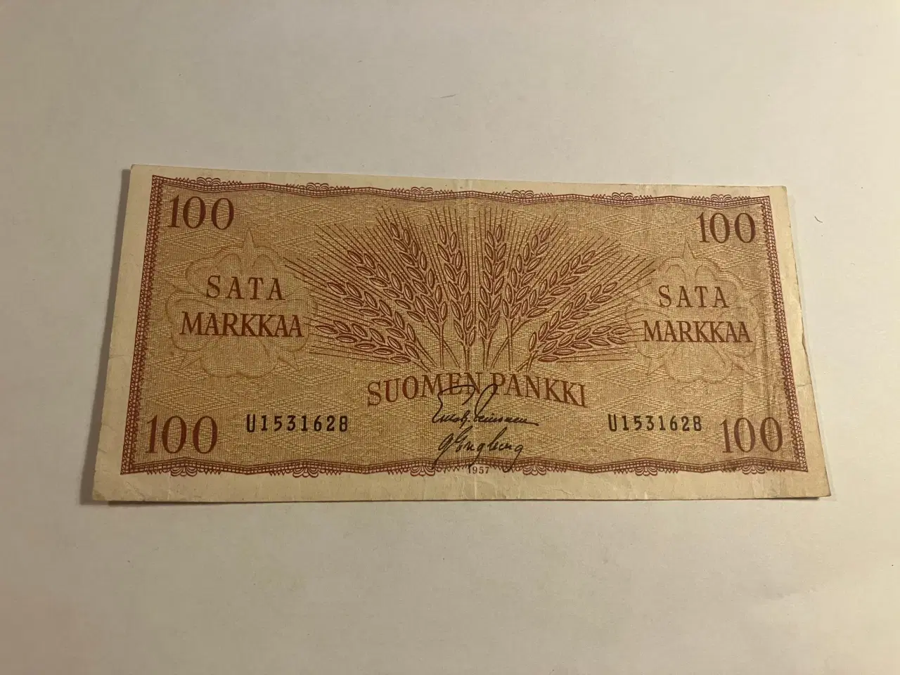 Billede 1 - 100 Markkaa 1957 Finland