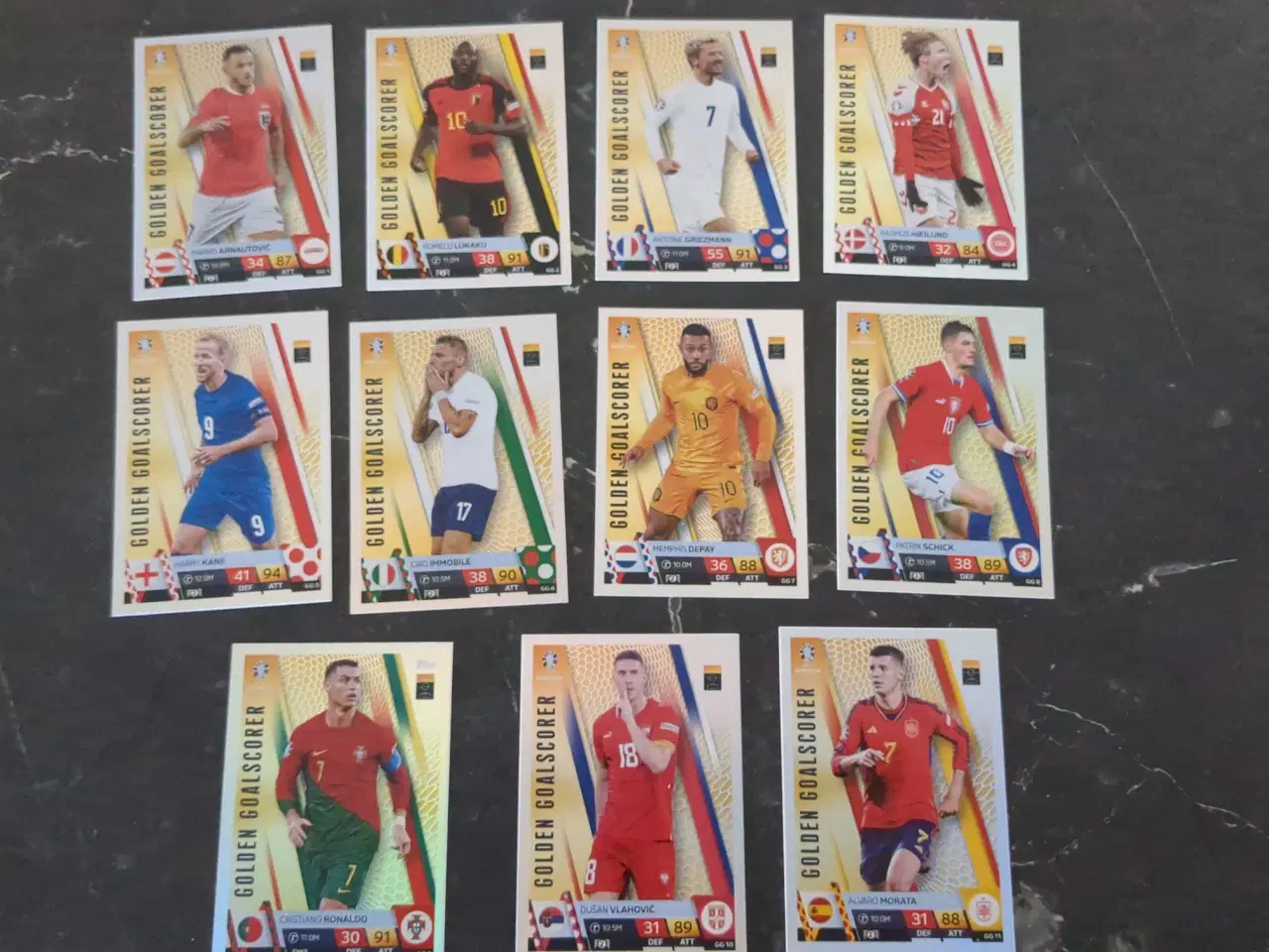 Billede 1 - Match Attax EM 2024 fodboldkort Bytte