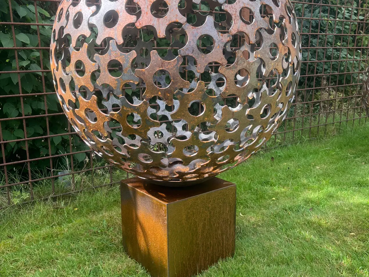 Billede 5 - Corten højbed/bålsted/kunst