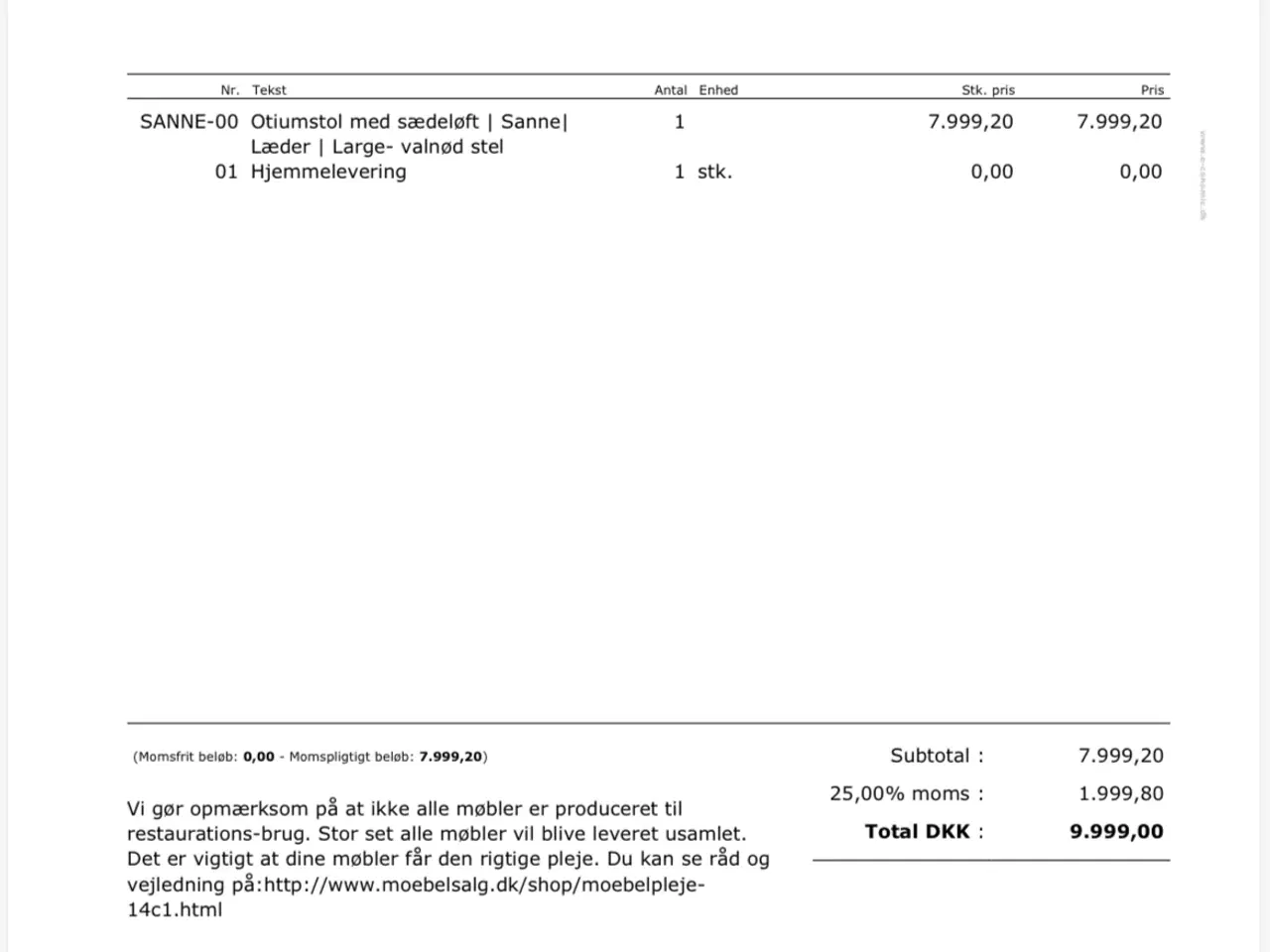Billede 3 - Otium stol med elektrisk sædeløft.