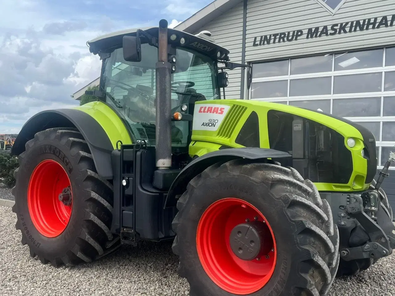 Billede 19 - CLAAS Axion 930 CMatic Med næsten nye dæk, frontlift og evt et RTK GPS anlæg