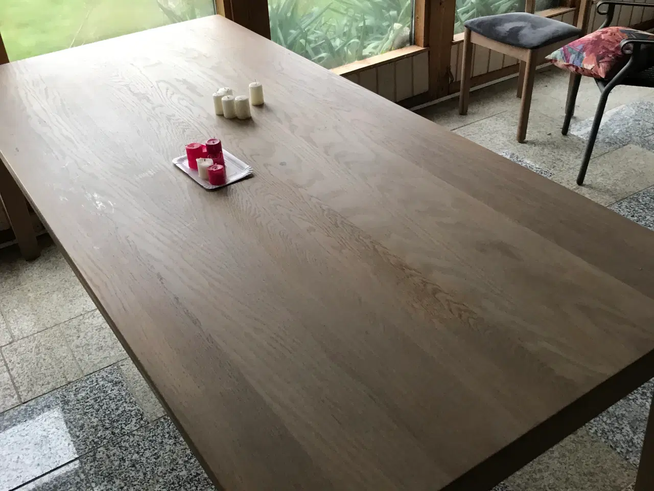 Billede 2 - Spisebord i massiv eg