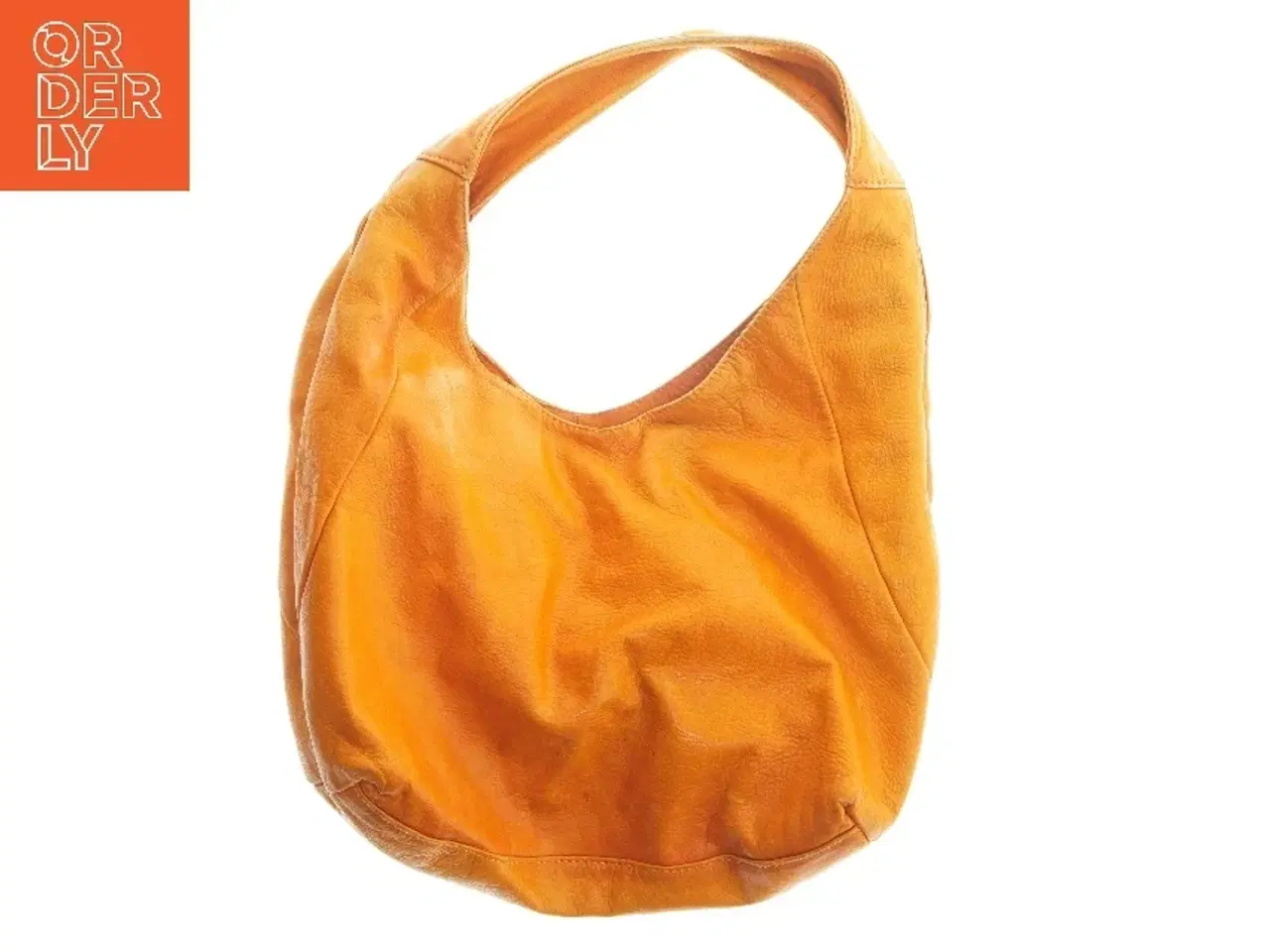 Billede 1 - Orange skuldertaske (str. 31x40x15 cm)