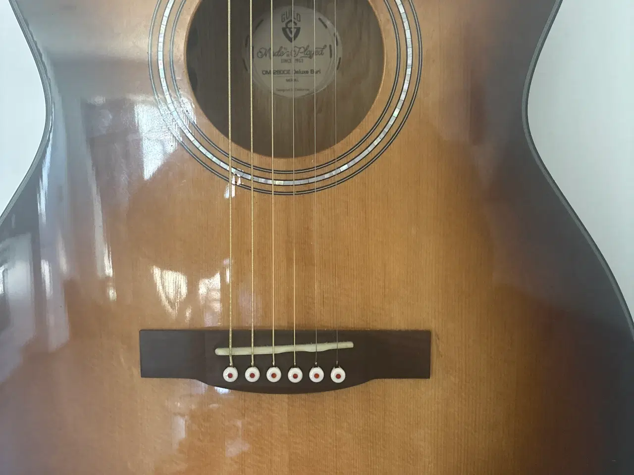 Billede 1 - Halakustisk guitar