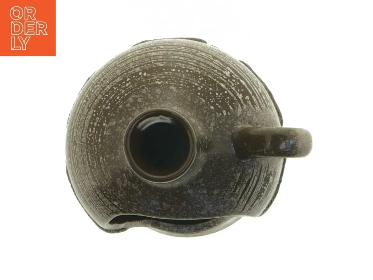 Billede 2 - Strehla Keramik lyseholder mærket 1316 GDR (str. 15 x 12 x 9 cm)