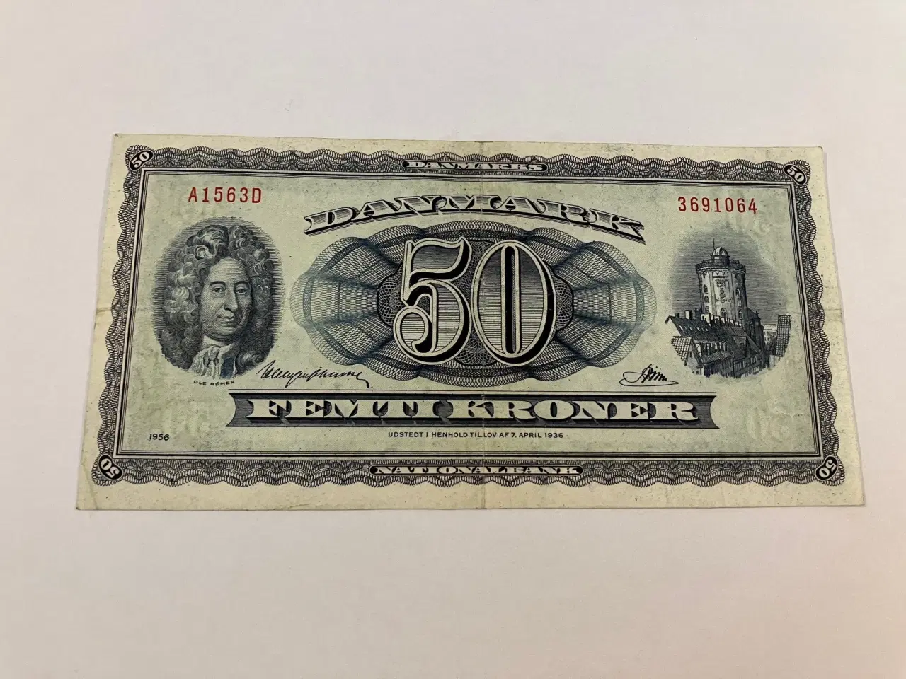 Billede 1 - 50 Kroner 1956 Danmark