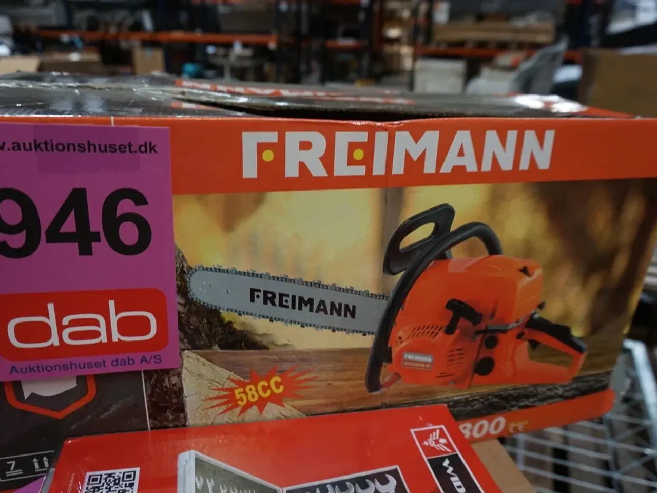 Billede 3 - Freimann benzin kædesav 5800 58cc 20" sværd