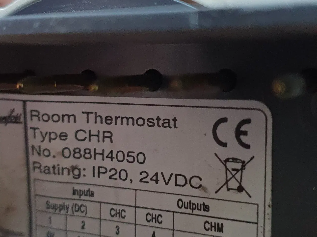 Billede 2 - Danfoss termostat