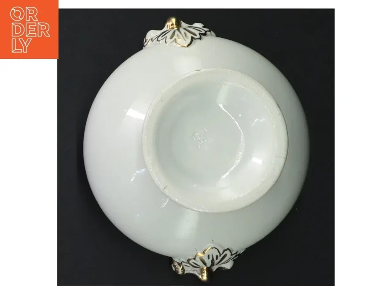 Billede 3 - Porcelæn sukkerskål med låg (str. Ø 13 cm)