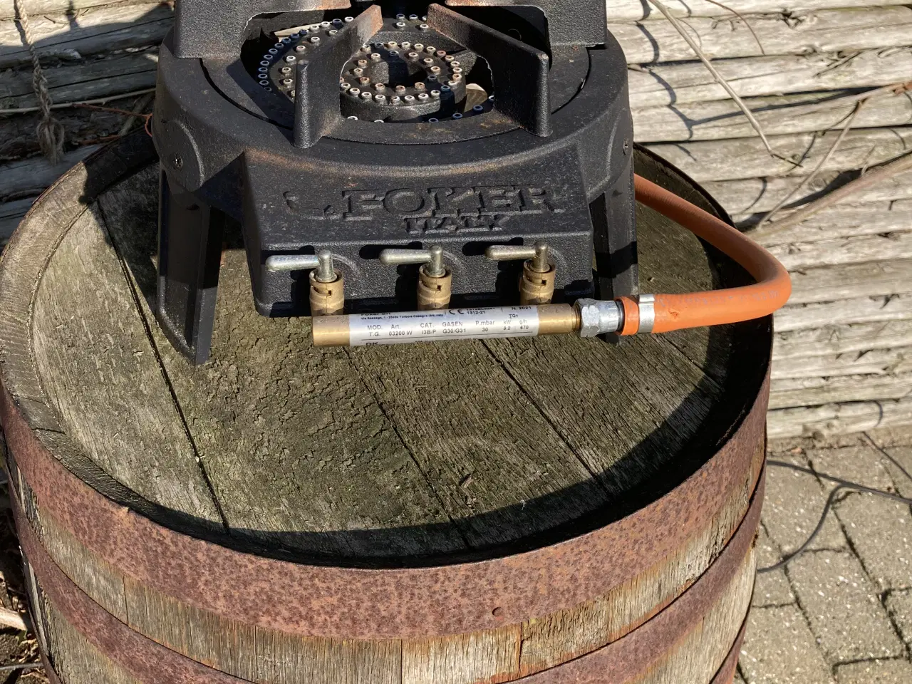 Billede 5 - Gasbrænder Foker 9,2 kw