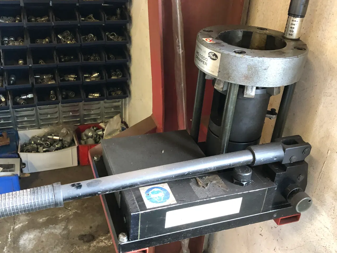 Billede 2 - Slangepresse Hydraulik