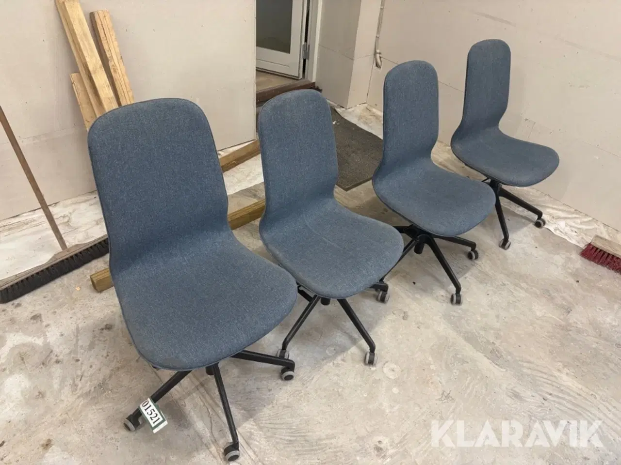 Billede 3 - Kontorstole 4 styk