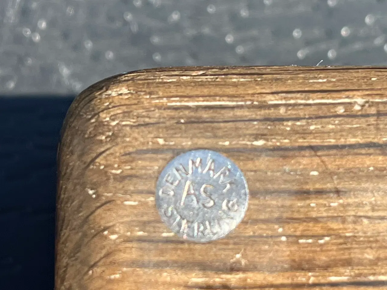 Billede 7 - Tændstik boks i moseeg med indlagt sterling sølv