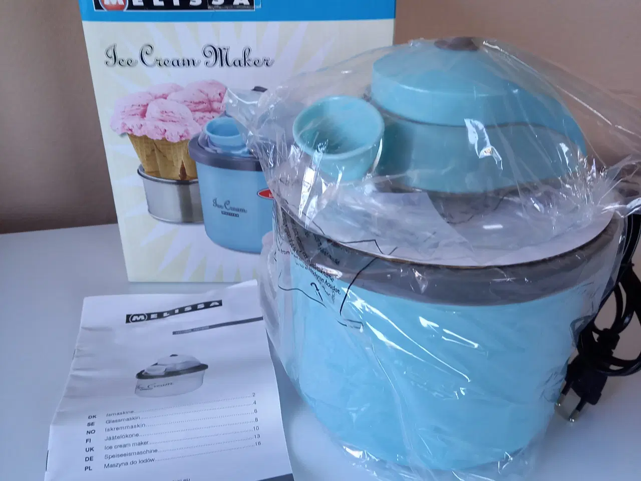 Billede 1 - Ismaskine / Ice cream Maker 1,1 liter
