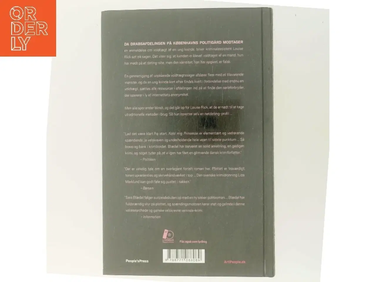 Billede 3 - Kald mig prinsesse. 2 af Sara Blædel (Bog)