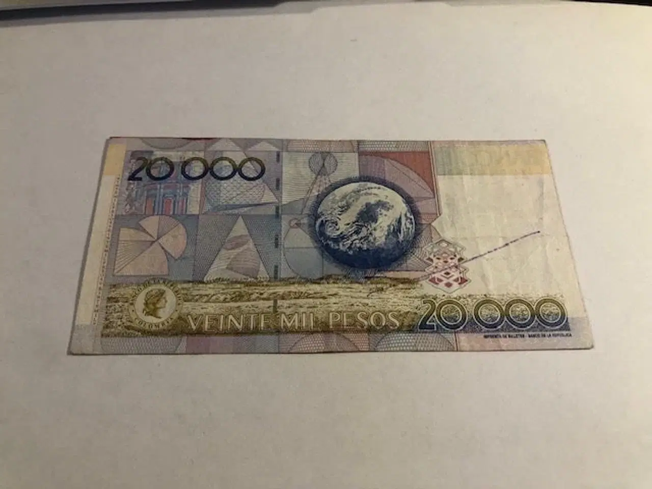 Billede 2 - 20000 mil pesos Colombia 2002