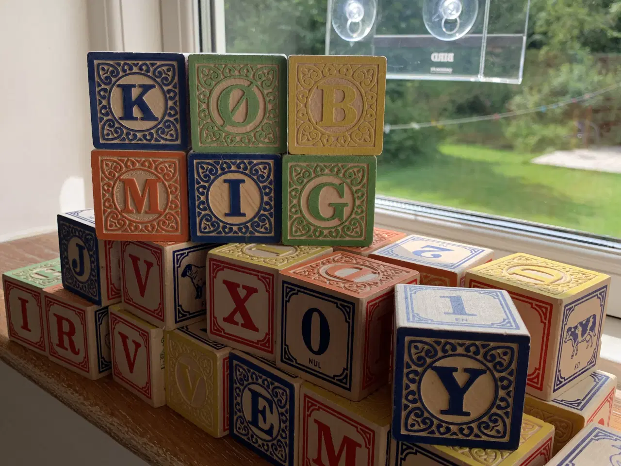 Billede 2 - ABC træklodser - komplet