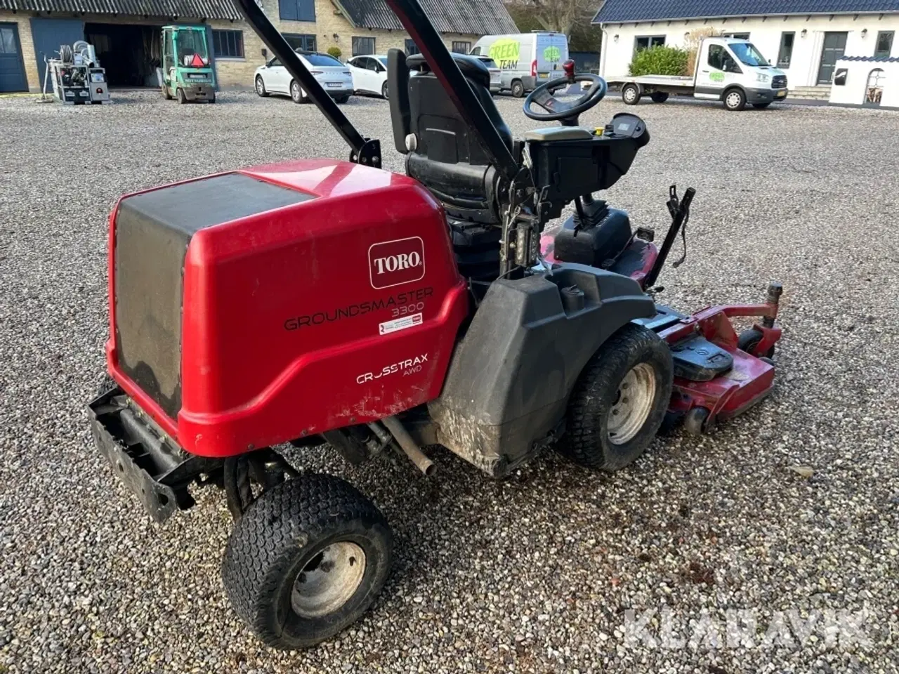 Billede 3 - Græsslåmaskine Toro Groundmaster 3300 Crosstrax AWD