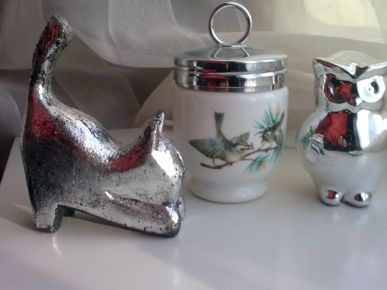 Billede 5 - Sølv Prima dansk Lysestage RETRO * oplys samling