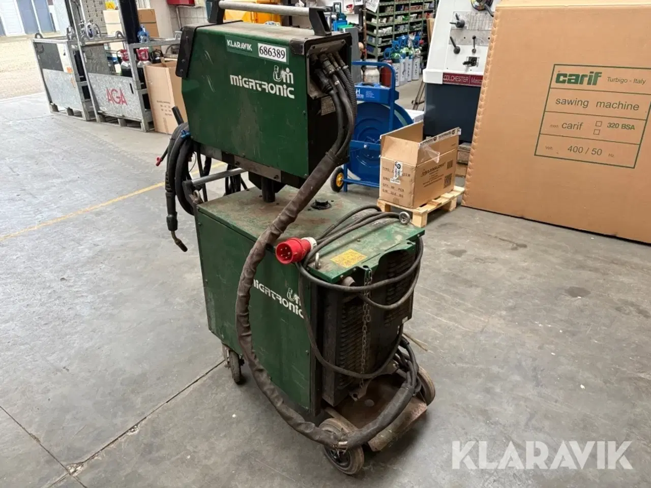 Billede 4 - Svejsemaskine Migatronic KMX 550