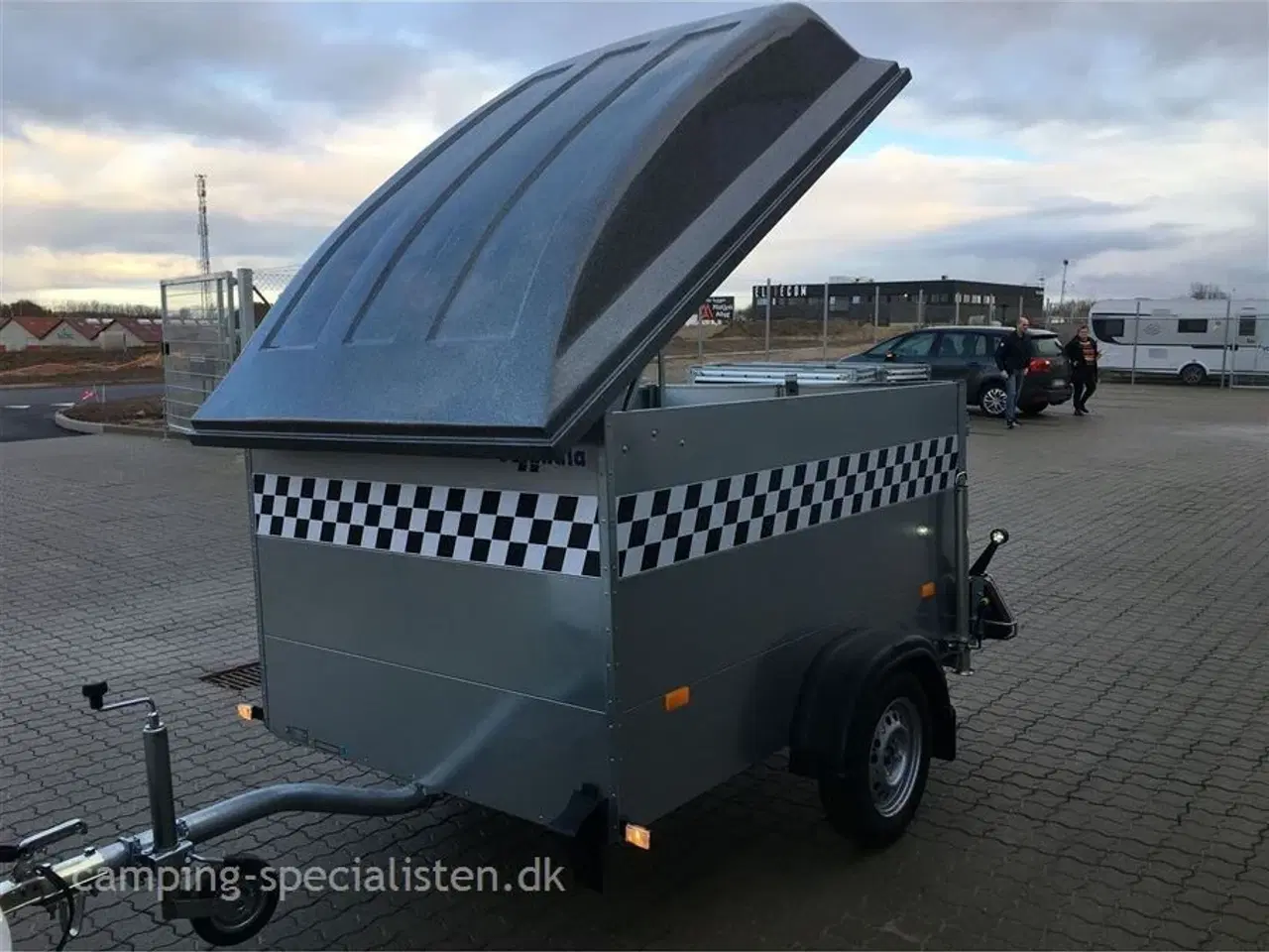 Billede 4 - 2024 - Selandia Gokart trailer    NY GOKART TRAILER med låg model 2024 uden bremser - hos Camping-Specialisten.dk