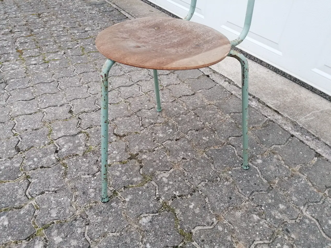 Billede 7 - Retro Køkkenstol 3 Benet
