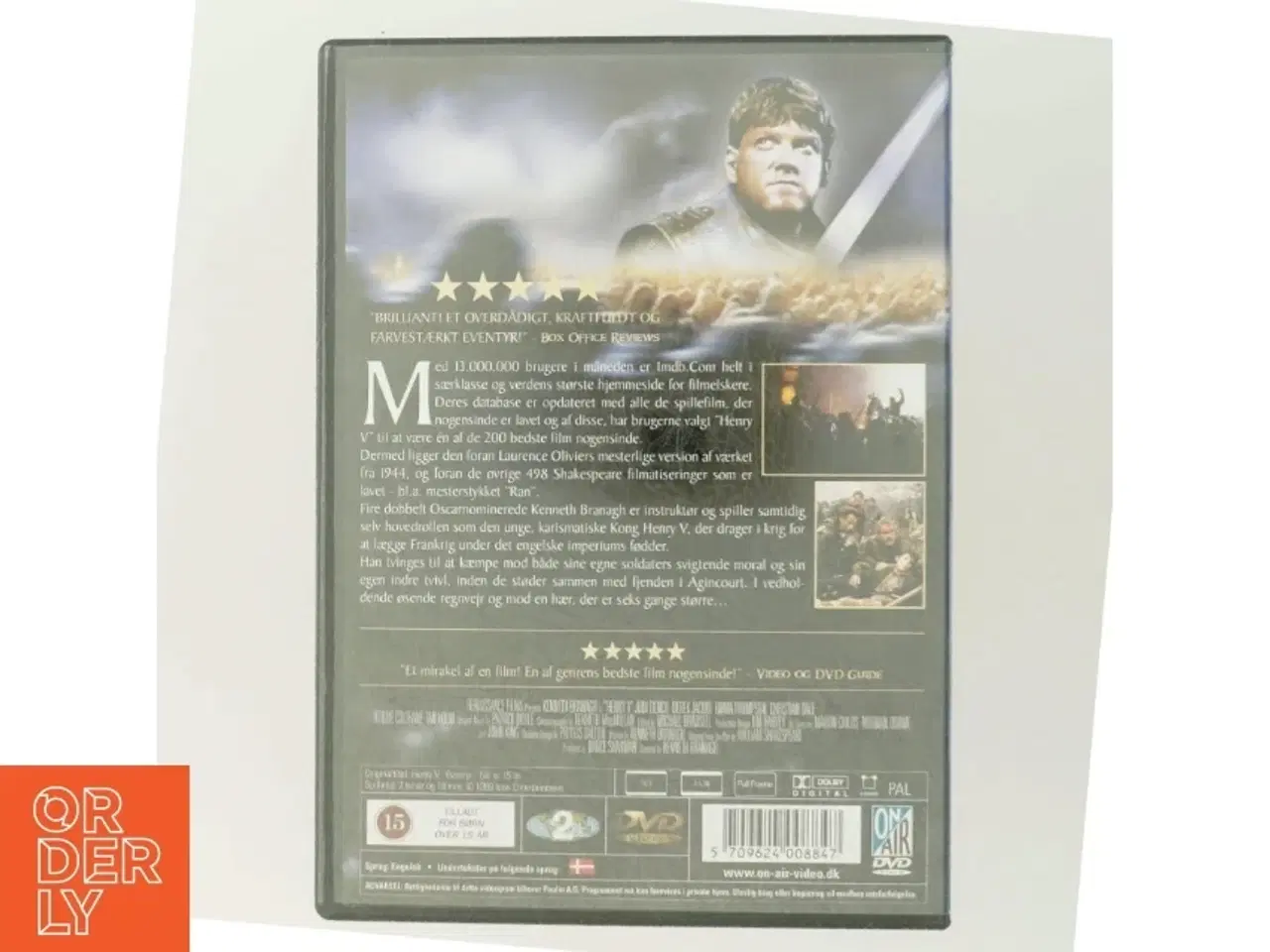 Billede 3 - Henry V - DVD