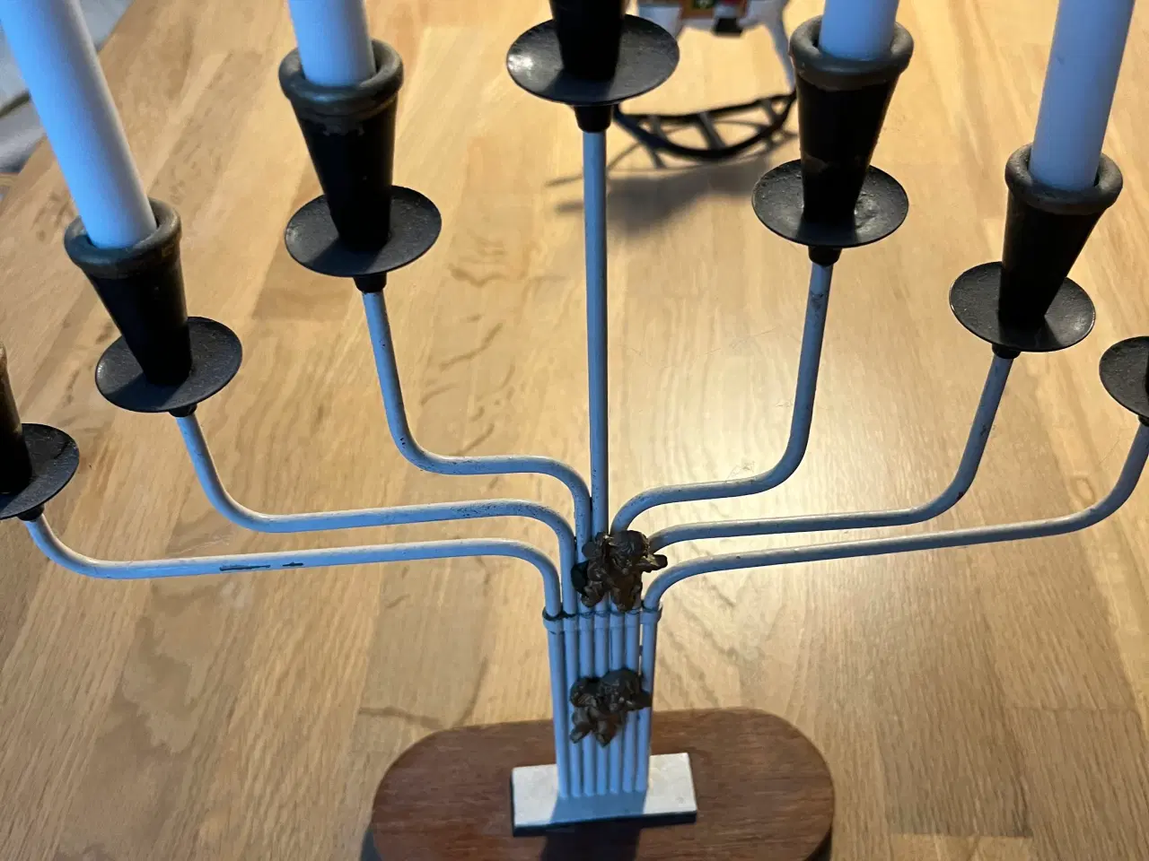 Billede 2 - Lysestage antik 