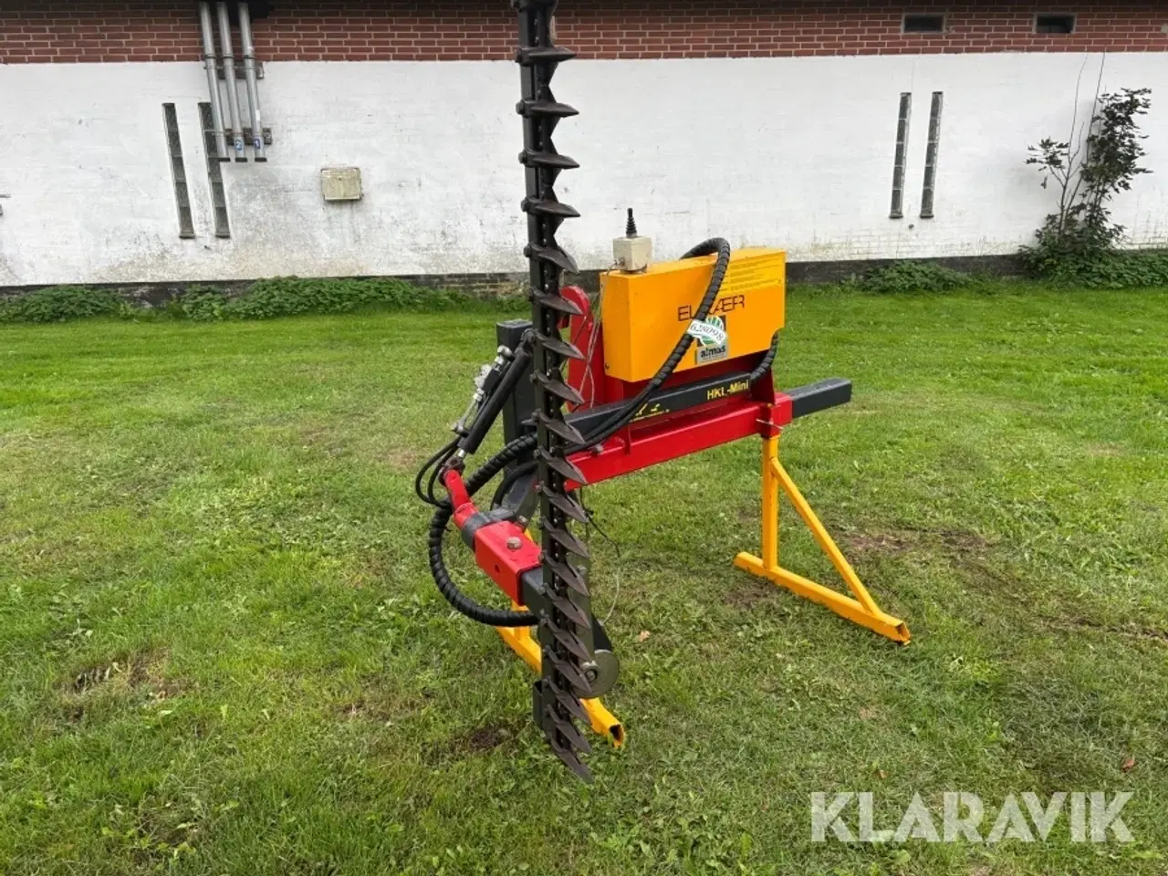Billede 7 - Hækkeklipper Elkær HK1500 med schæferbeslag til minilæsser