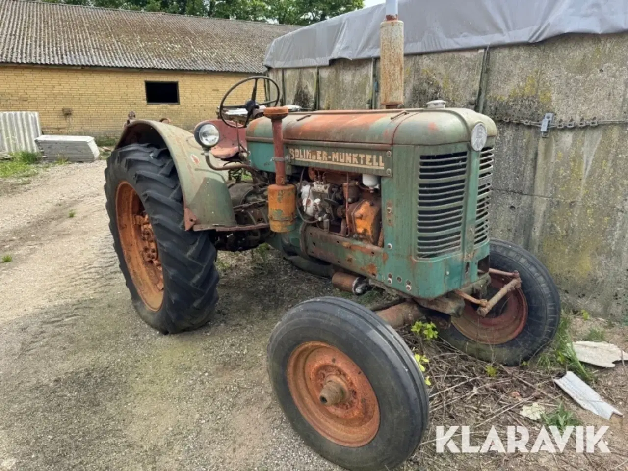 Billede 2 - Veterantraktor Volvo BM 35/36