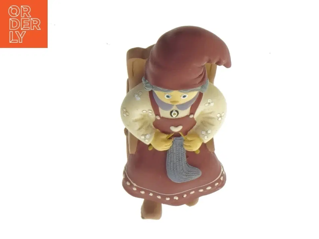 Billede 7 - Gårdnisse Bedstemor figur fra Hejmdal (str. 13 cm)