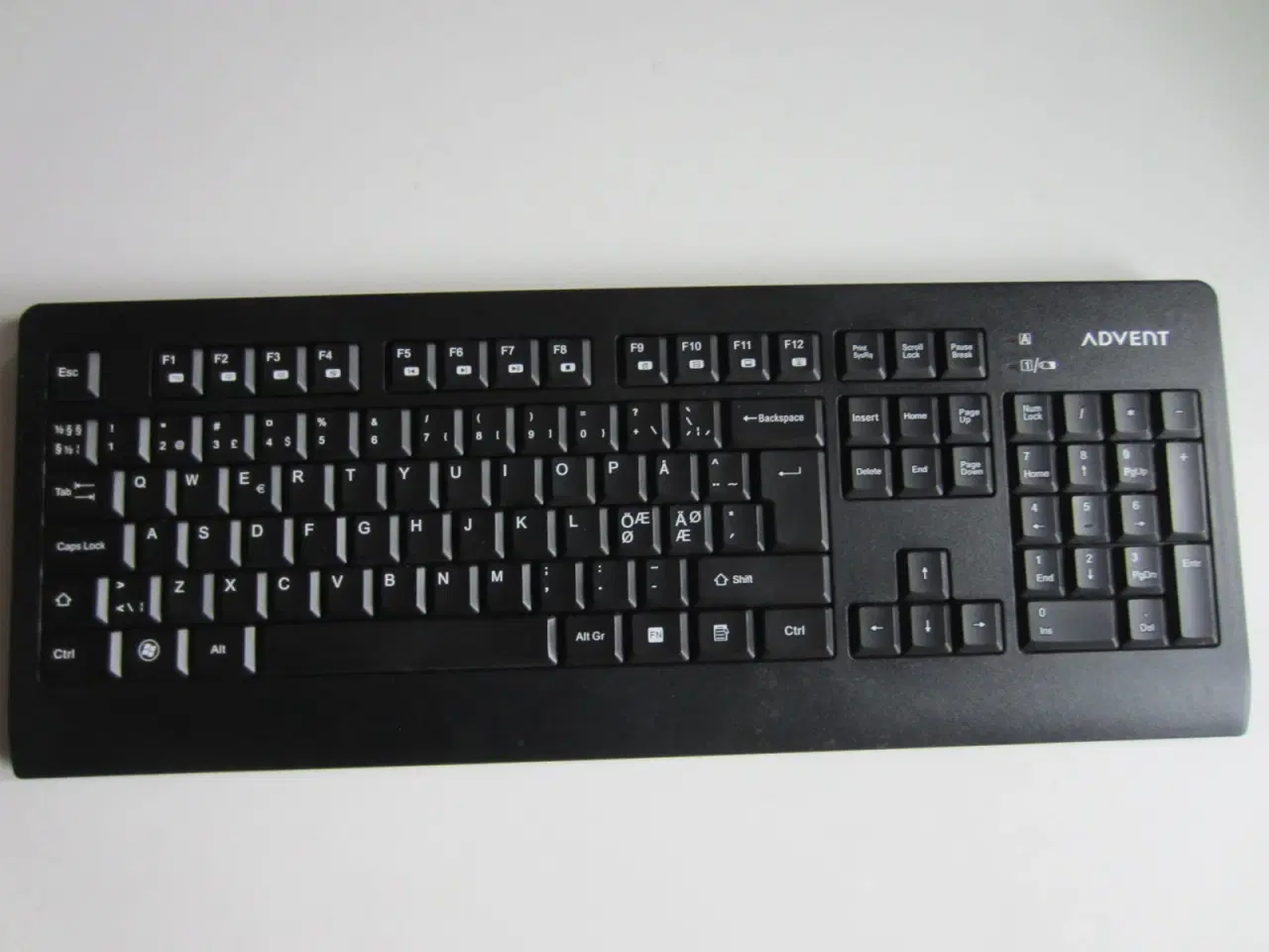 Billede 1 - ADVENT wireless ADESKWL15E trådløs tastatur