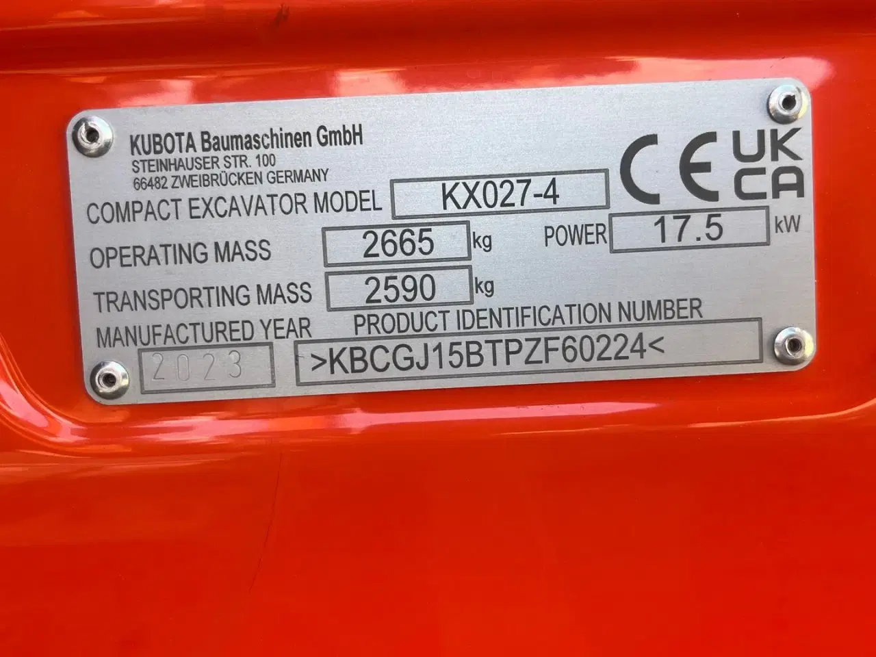 Billede 19 - Kubota kx027-4 Engcon rotortilt, Centralsmørring mm.