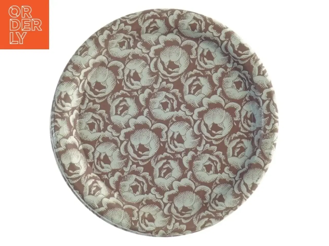 Billede 3 - Sdahl blomstrede tallerkener (str. 9 x 9 cm)