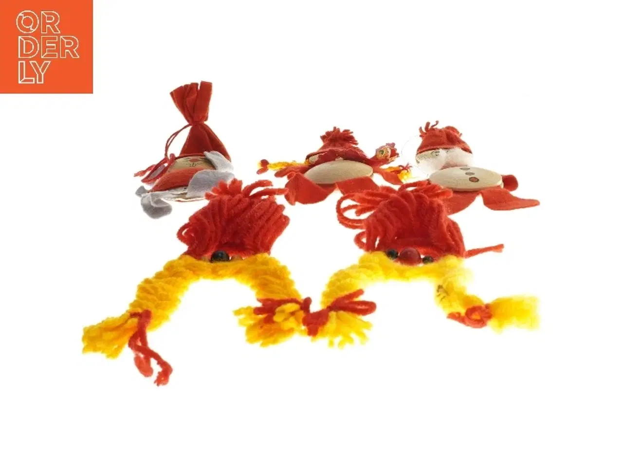 Billede 2 - Små julenisset med figurer (str. 19-22 cm)