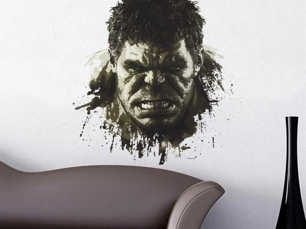 Billede 1 - Hulk wallstickers med Hulk