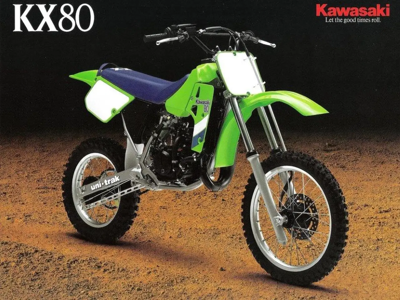 Billede 1 - Kawasaki KX 80 Årgang 1998